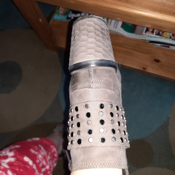 Genuine leather high quality distressed ankle booties Brusque brand 👌 - Picture 8 of 9